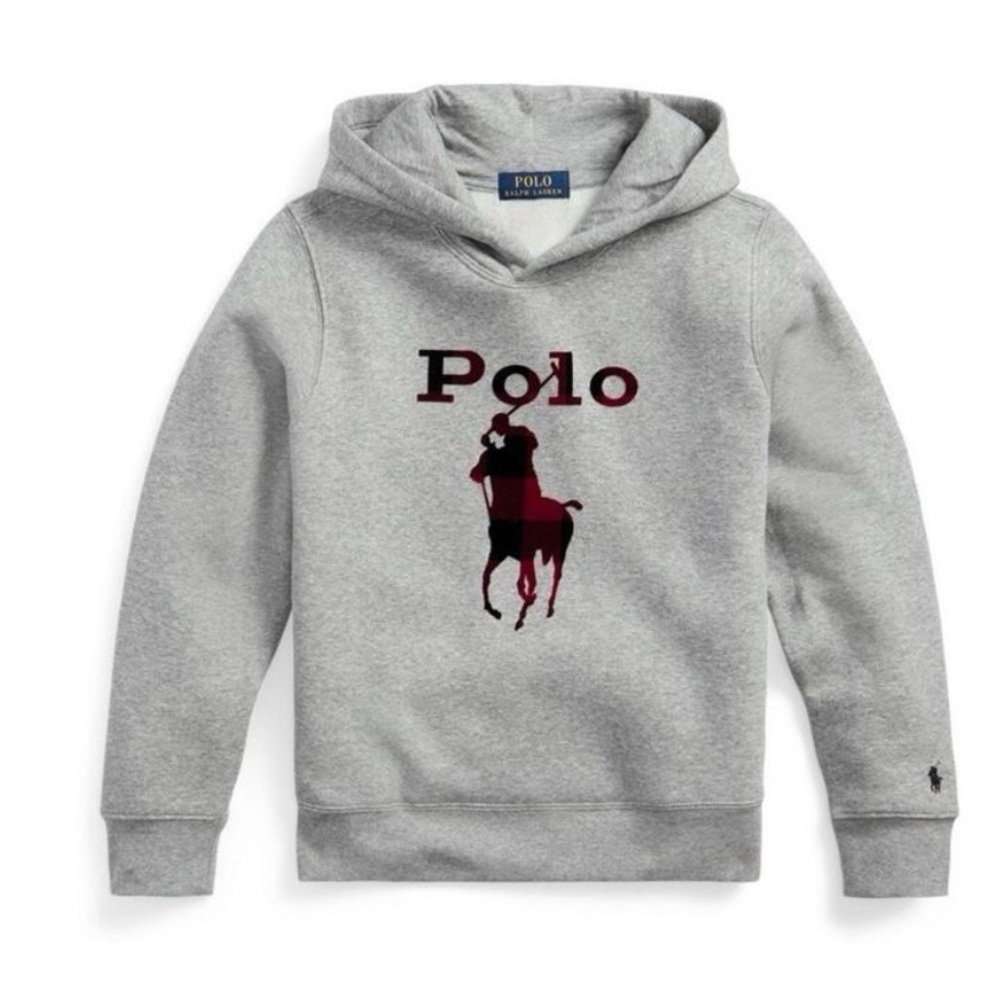 Polo by Ralph Lauren Heather Gray Hoodie